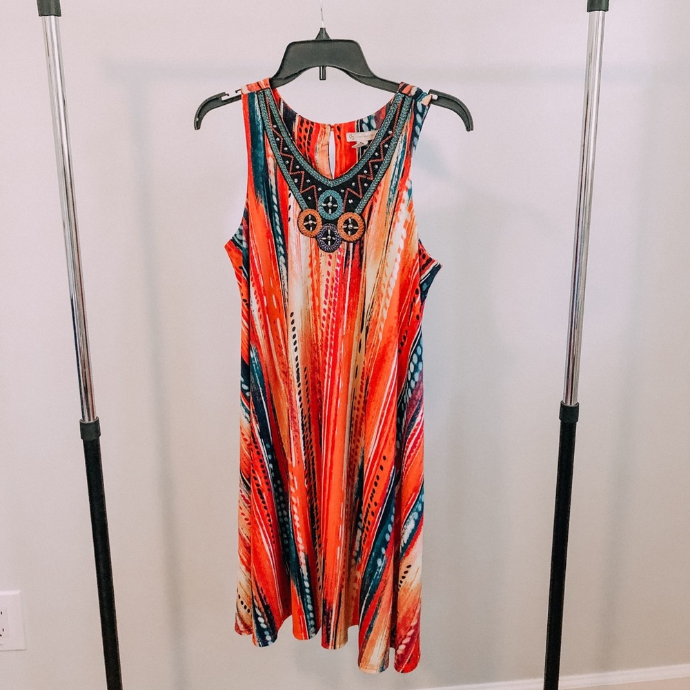 Cb casual sleeveless dress size 8